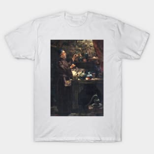 Alchemist at work, 19th century (C012/4494) T-Shirt